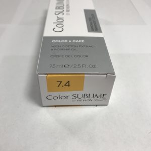Color SUBLIME BY REVLONISSIMO 7.4 blond moyen cuivré 75ml