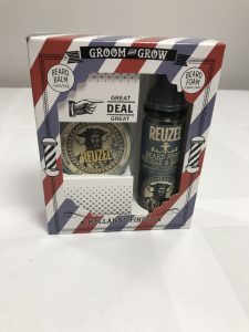 Duo Reuzel Beard Foam Reuzel Mousse À Barbe et Reuzel Beard balm