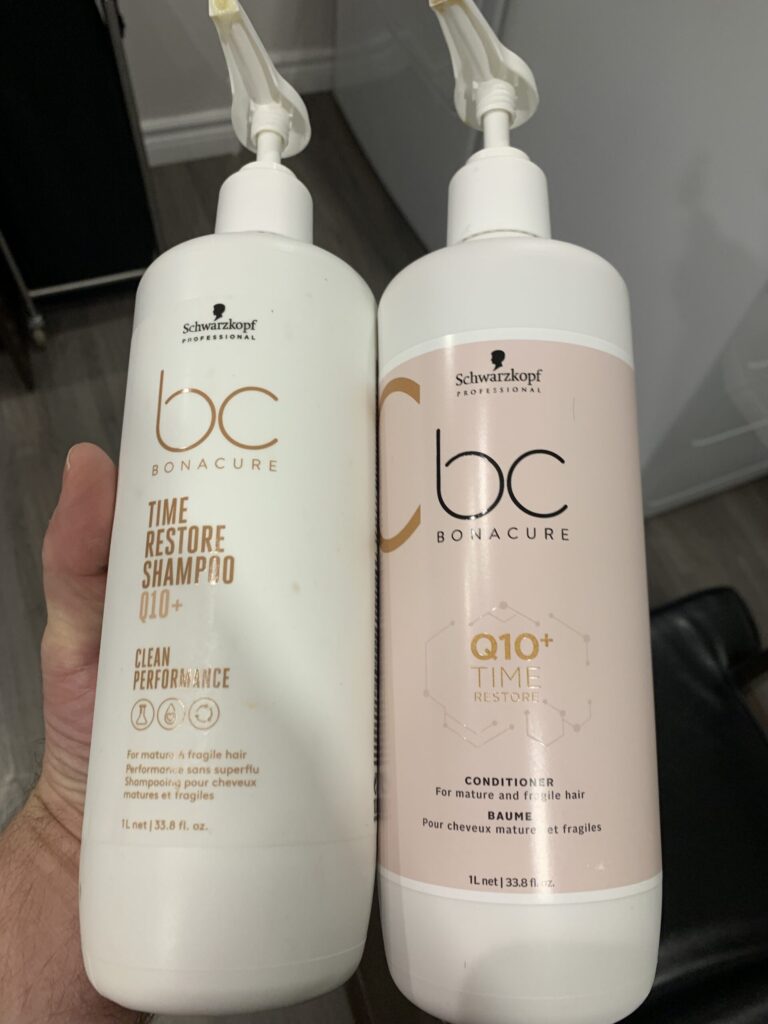 Schwarzkoft-bc bonacure-time restore shampoo and conditioner Q10